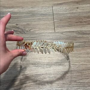 Gold Leaf Headband/Crown